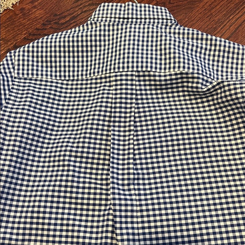 Boys Brooks Brothers Checkered Dress Shirt Size M Non-Iron - Picture 8 of 9